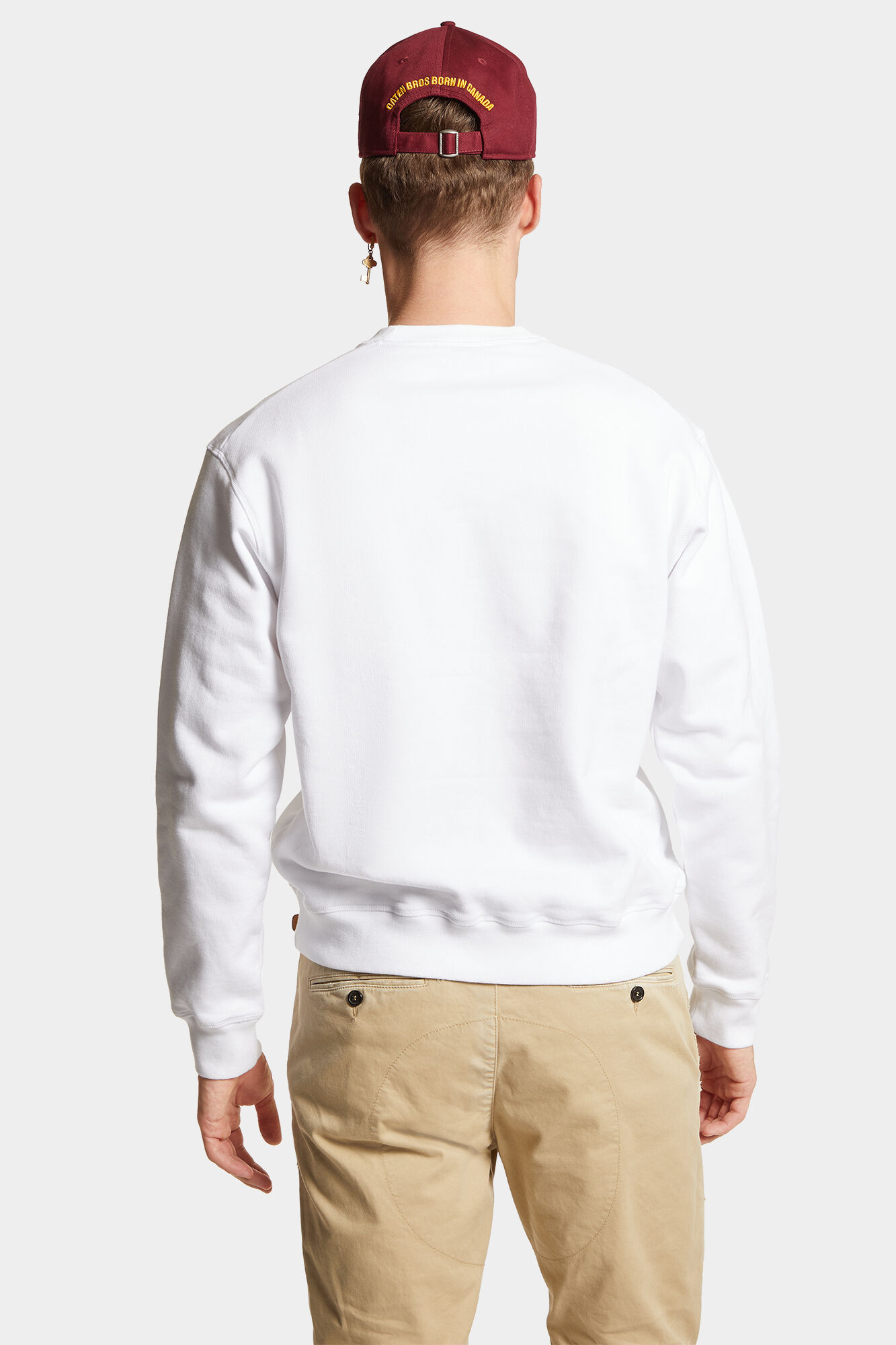 RED MAPLE LEAF COOL FIT CREWNECK SWEATSHIRT - immagine 2