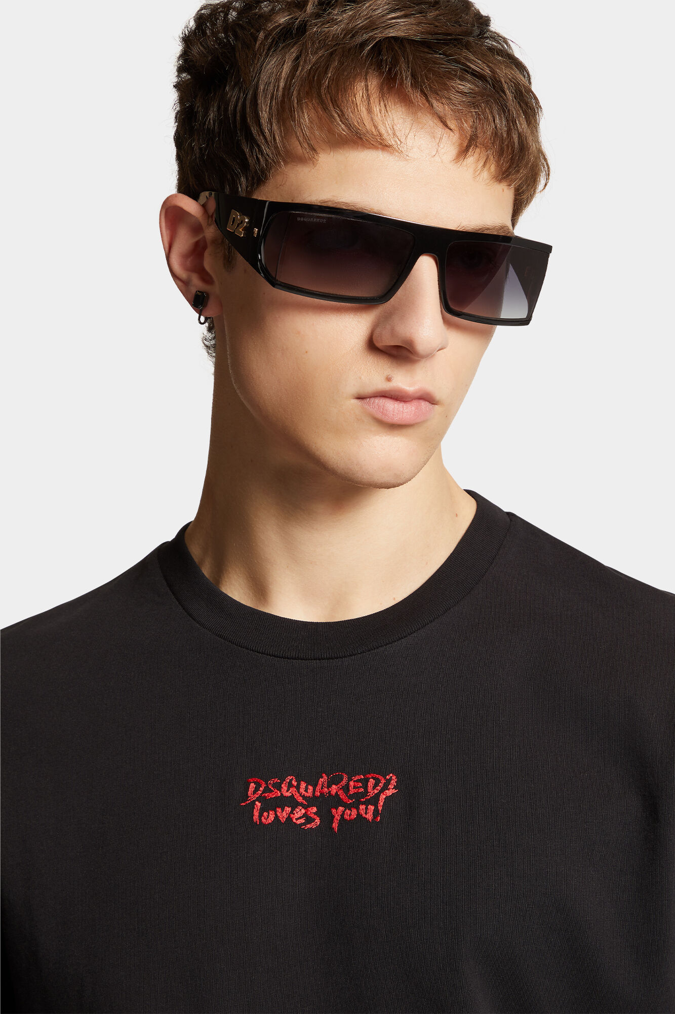 DSQUARED2 LOVES YOU REGULAR FIT T-SHIRT - immagine 5