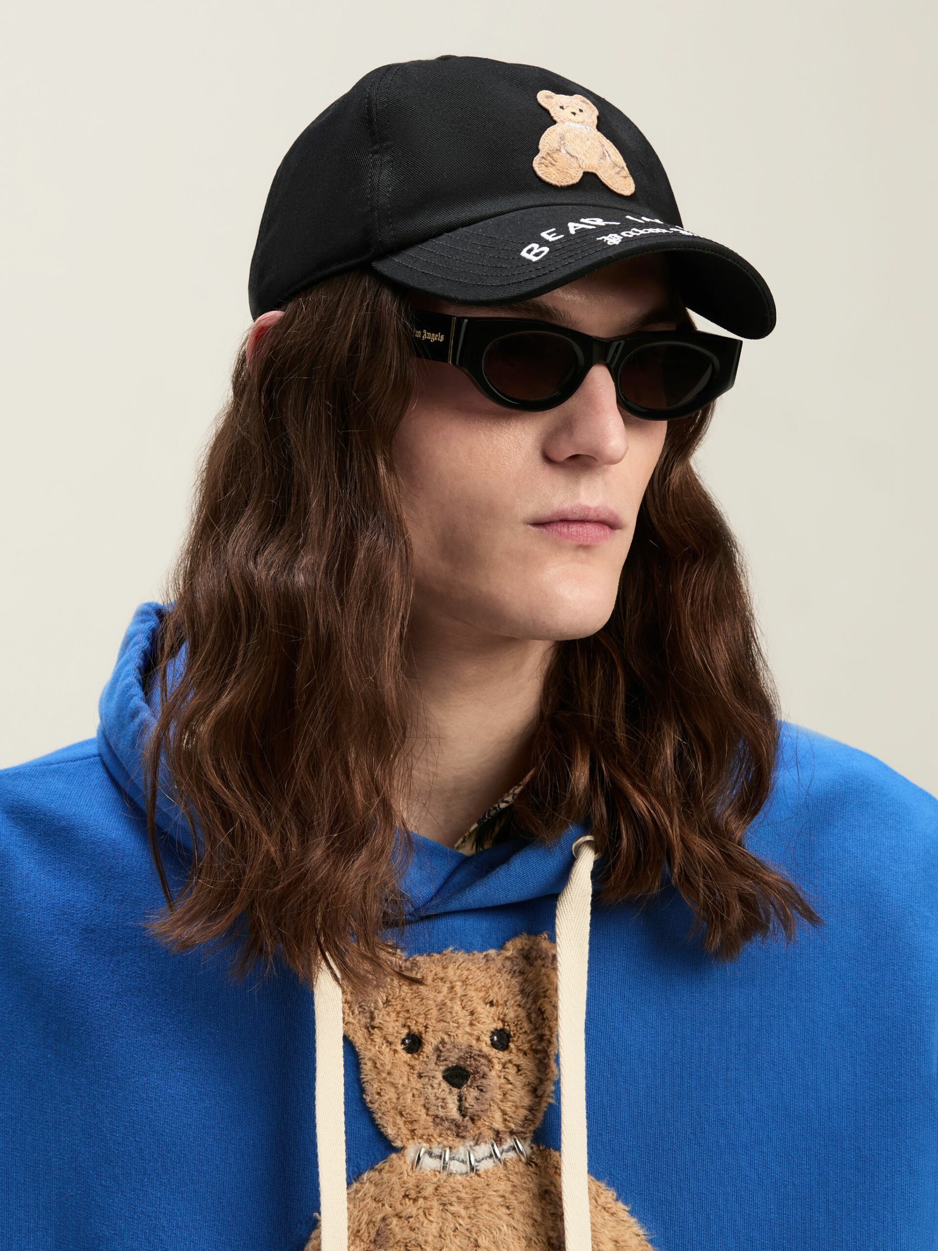 CAPPELLO DA BASEBALL BEAR IN MIND (Black)
