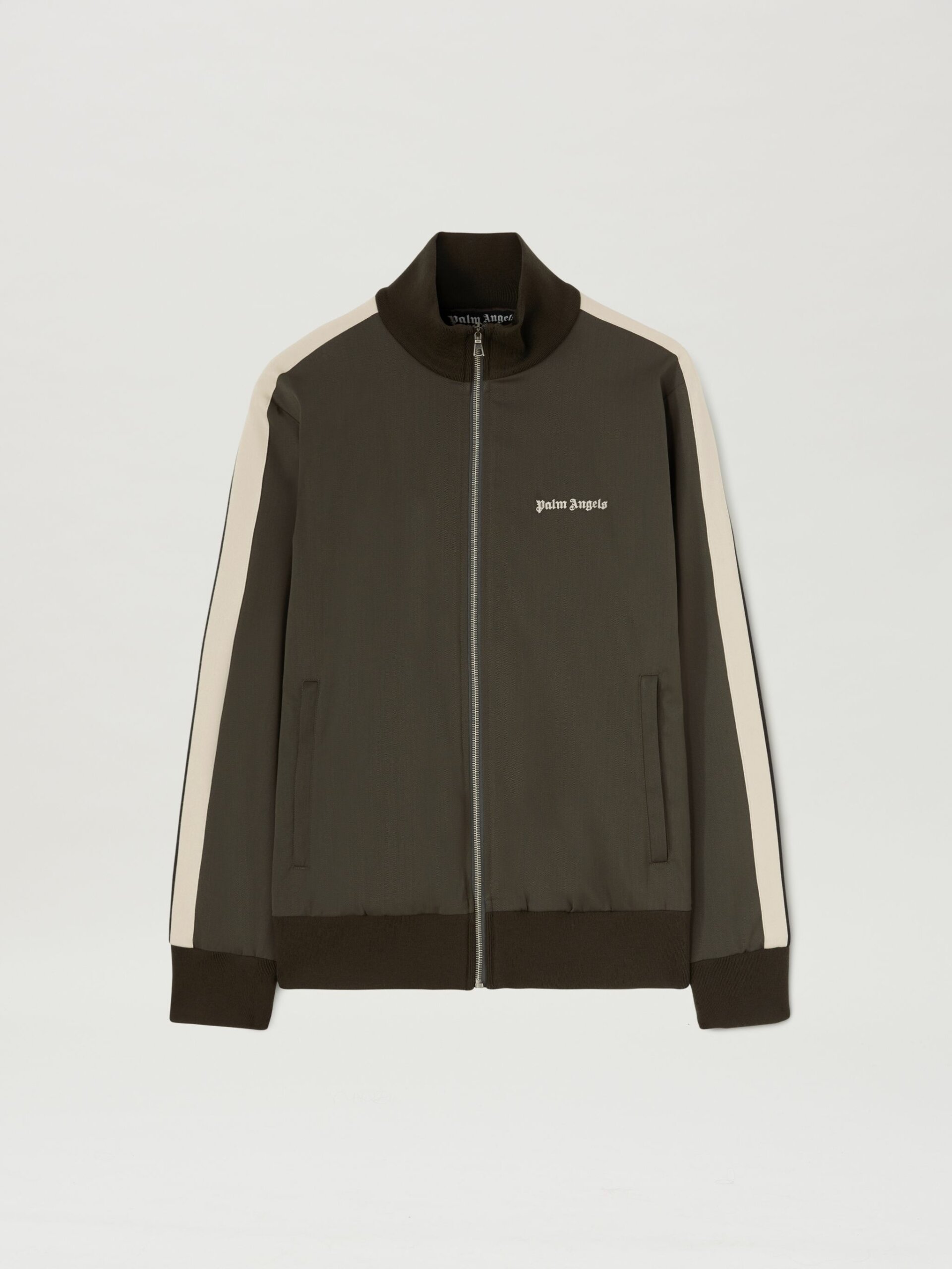 GIACCA TRACK IN LANA CLASSIC LOGO - immagine 2