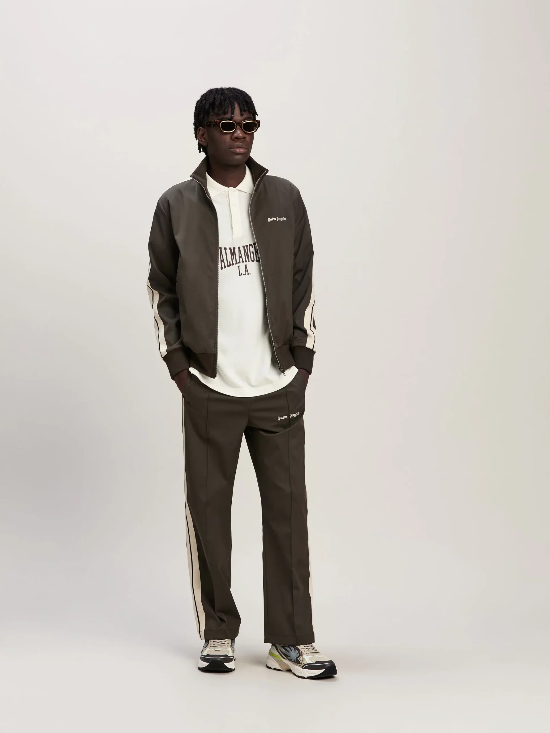 GIACCA TRACK IN LANA CLASSIC LOGO - immagine 6