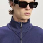 GIACCA TRACK LOGO CLASSICO (blu) - immagine 5