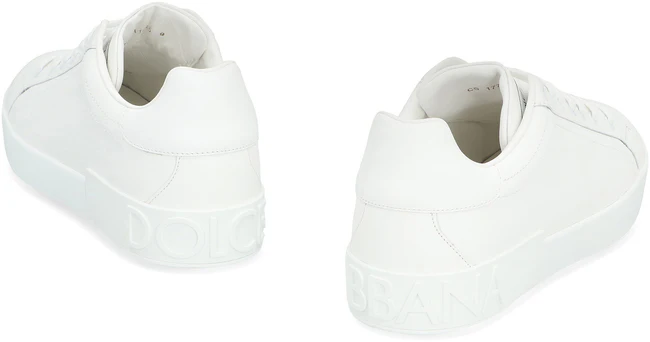DOLCE&GABBANA Sneaker Portofino in pelle di vitello - immagine 3