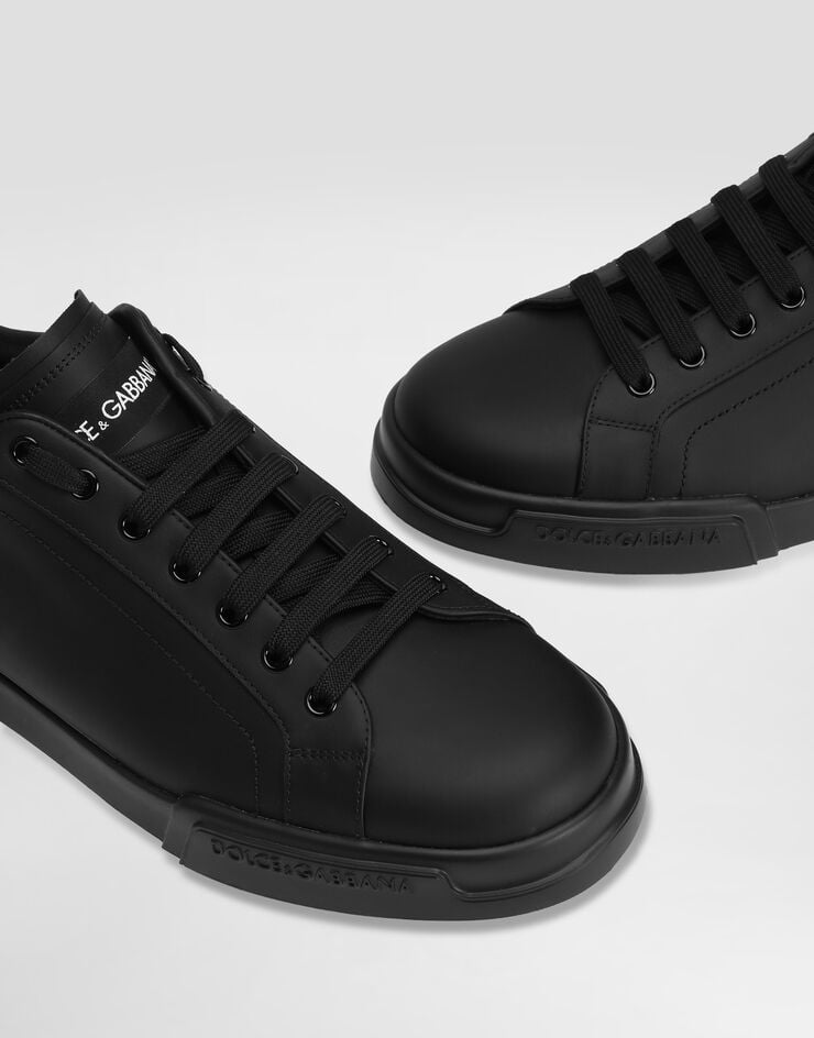DOLCE&GABBANA Sneaker Portofino Light in Pelle di Vitello - immagine 4