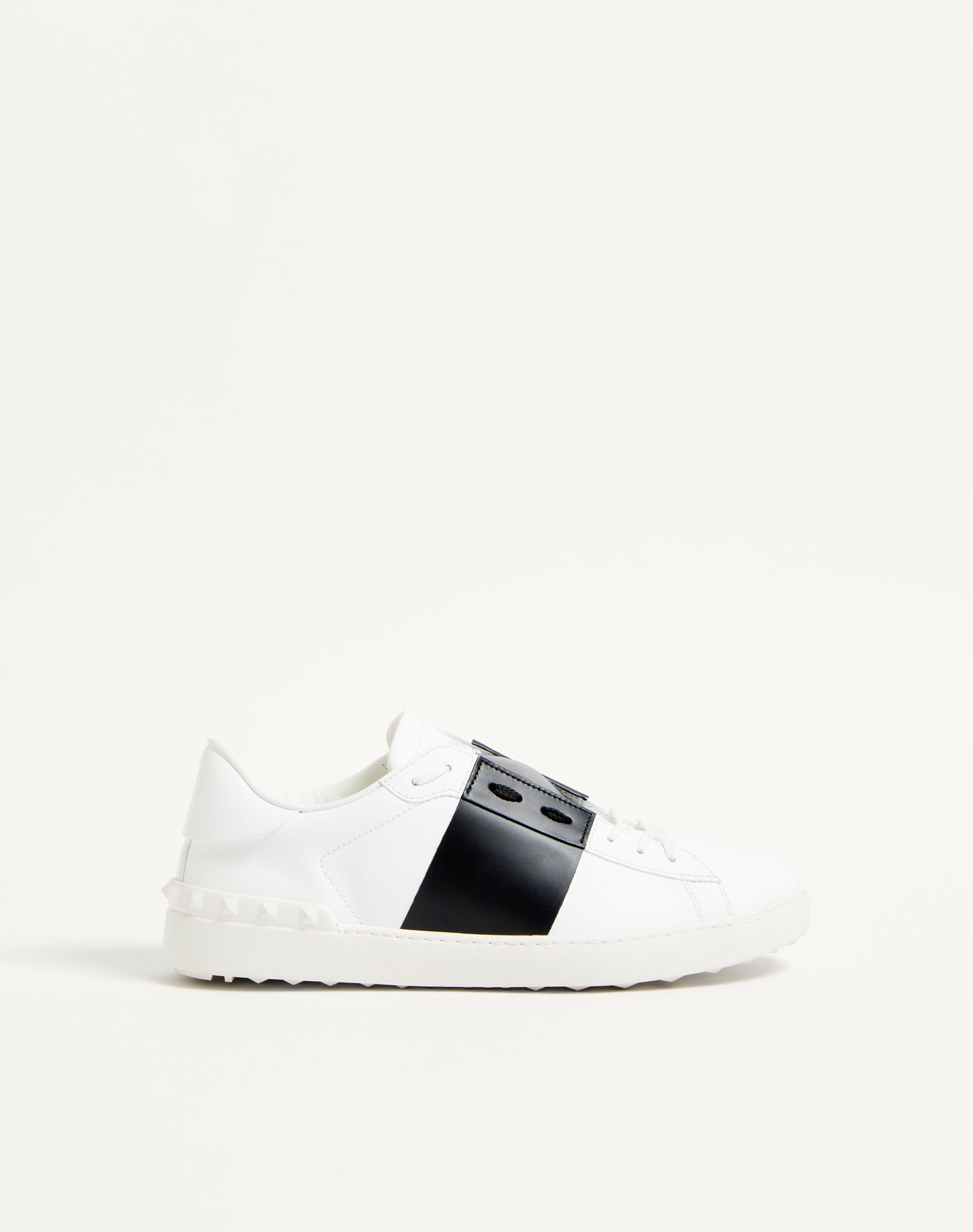 VALENTINO Sneaker Open in Vitello - immagine 2