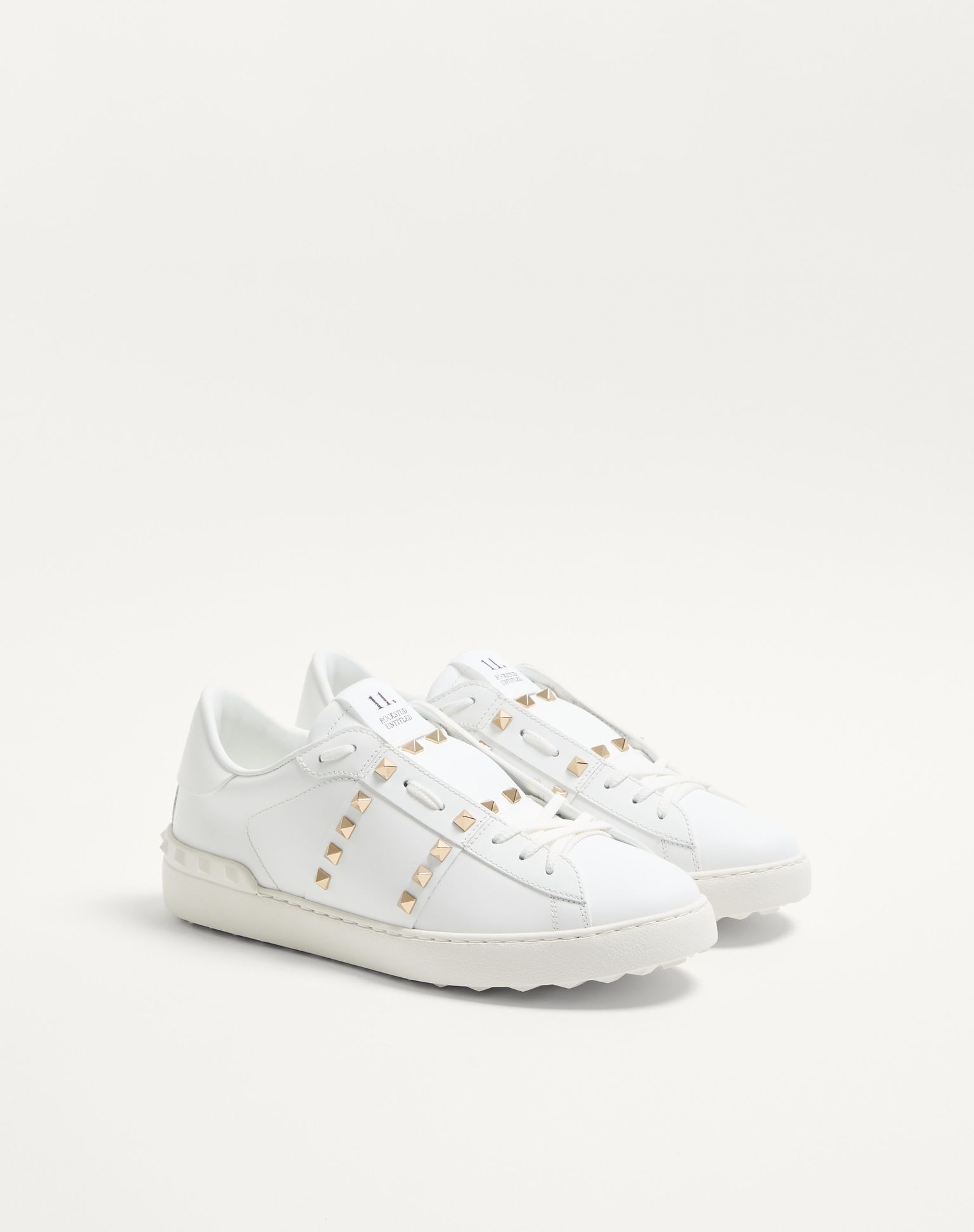 VALENTINO Sneaker Rockstud Untitled in Vitello