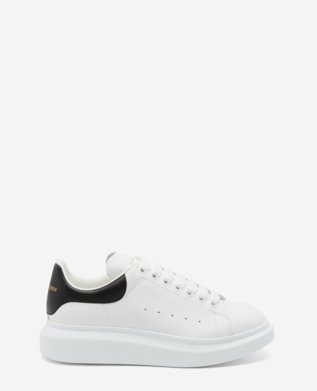 ALEXANDER MCQUEEN Sneaker Oversize da Uomo in Bianco/Nero