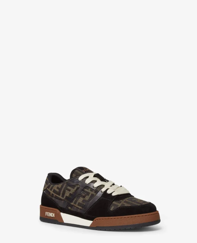 FENDI Sneaker Match marrone
