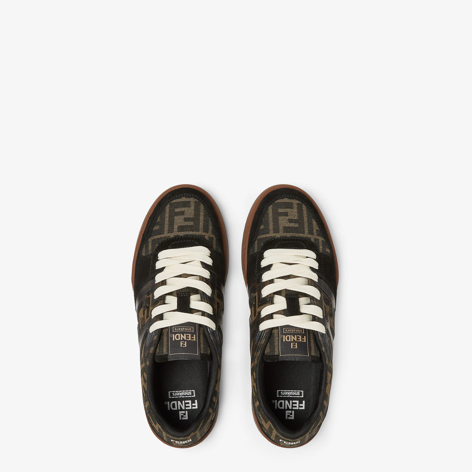 FENDI Sneaker Match marrone - immagine 3